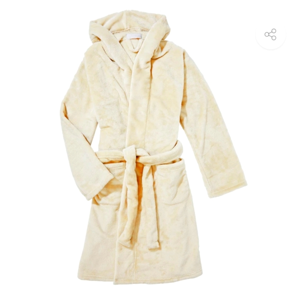 Summer and Rose plush robe
